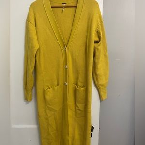 Free People long cardigan, size Xano